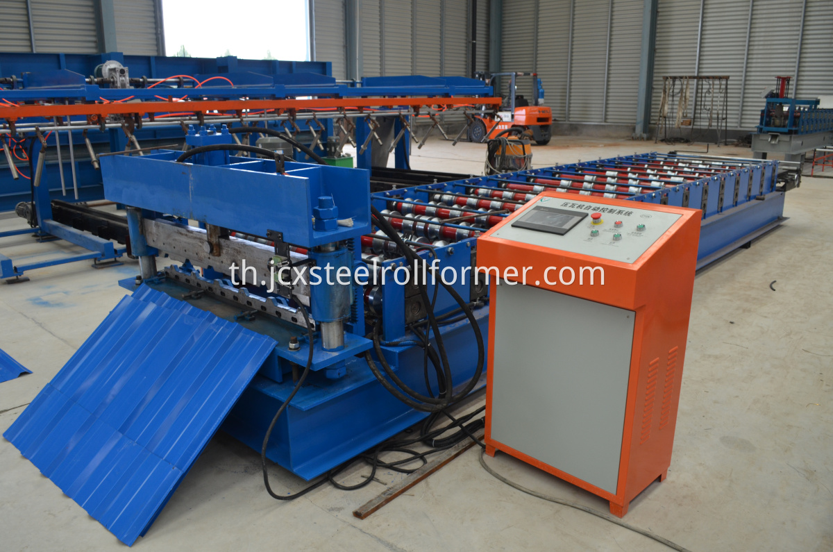 IBR roof roll machine